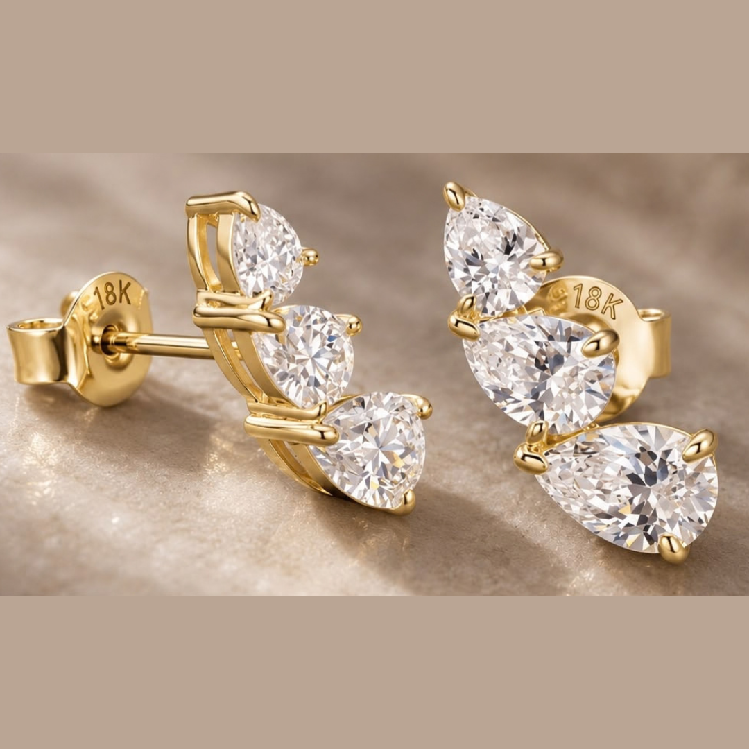 Aretes De Diamantes