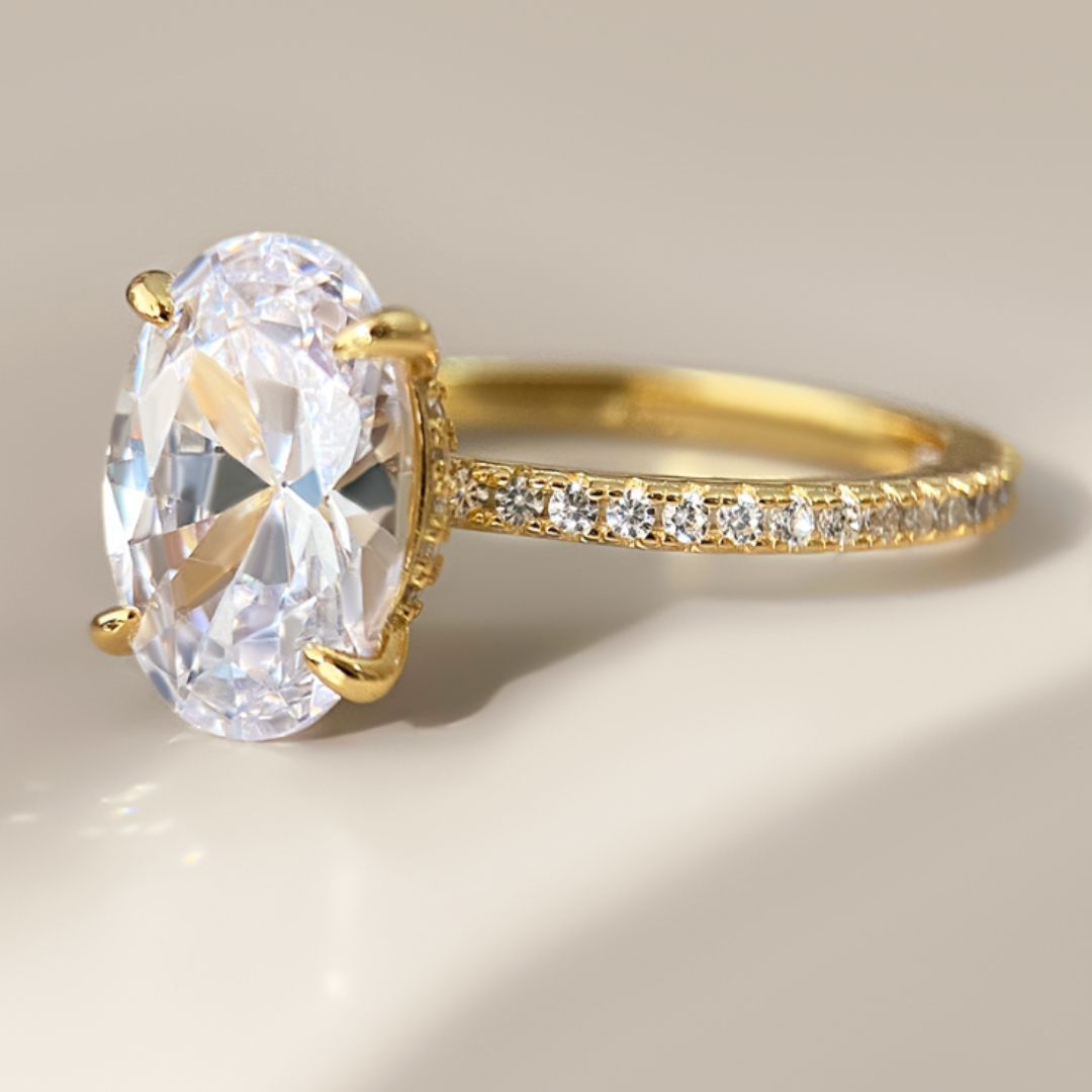 Anillo De Compromiso Doble