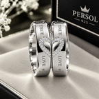 Anillo de bodas distintivo